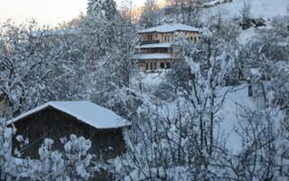 View from the room in the winter